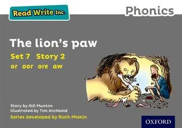 Cover: 9780198372271 | Read Write Inc. Phonics: The Lion's Paw (Grey Set 7 Storybook 2)