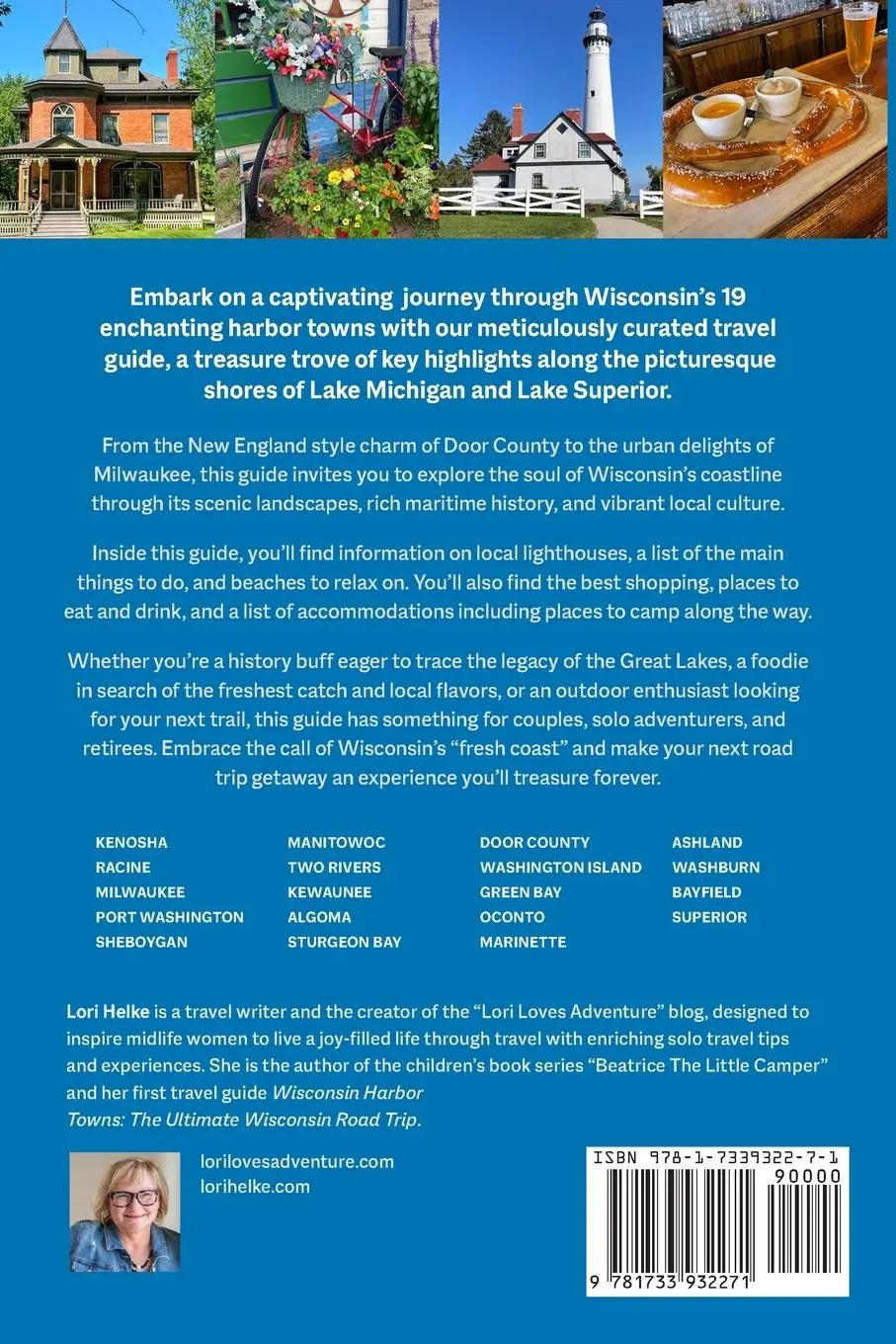 Rückseite: 9781733932271 | Wisconsin Harbor Towns | The Ultimate Wisconsin Road Trip | Buch