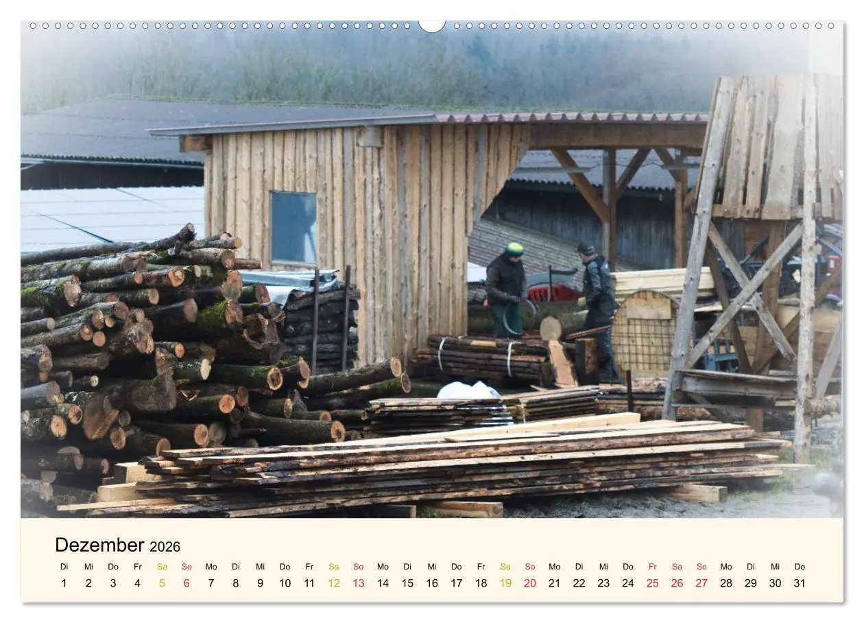 Bild: 9783457452271 | Faszination Holz (hochwertiger Premium Wandkalender 2026 DIN A2...