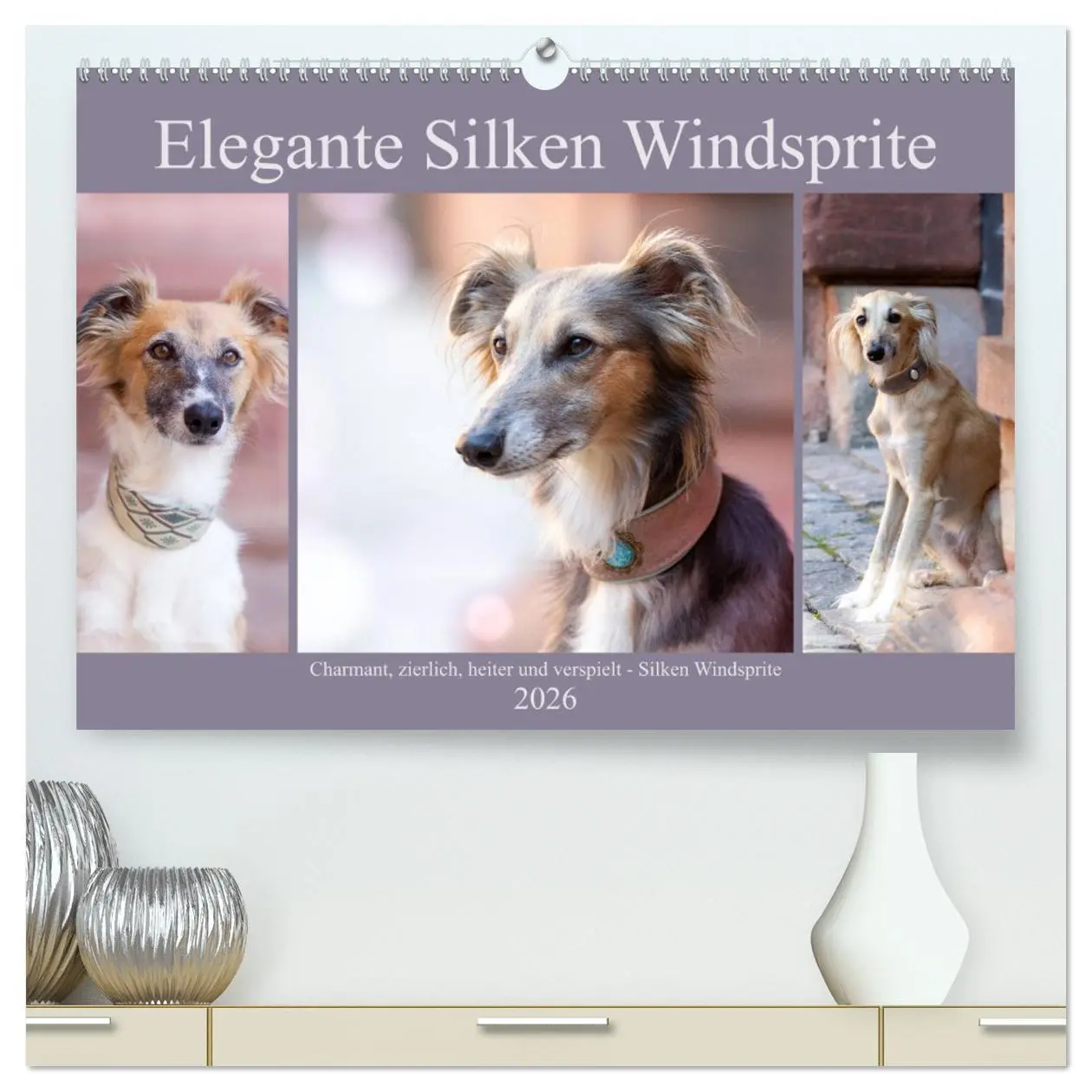 Cover: 9783457692271 | Elegante Silken Windsprite (hochwertiger Premium Wandkalender 2026...