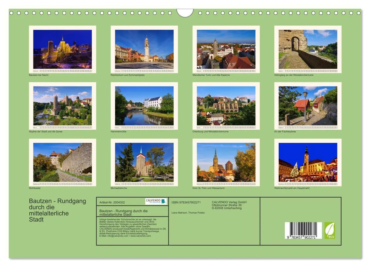 Bild: 9783457902271 | Bautzen - Rundgang durch die mittelalterliche Stadt (Wandkalender...