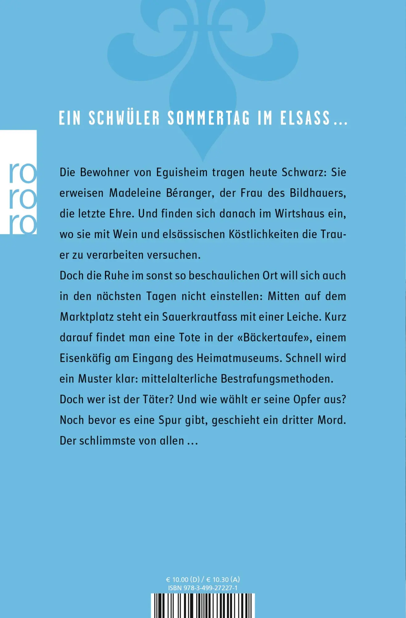 Rückseite: 9783499272271 | Mord im Elsass | Kreydenweiss &amp; Bato ermitteln | Jules Vitrac | Buch