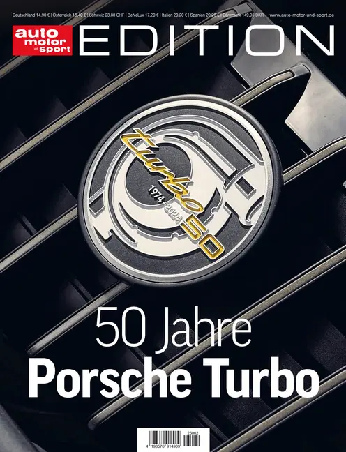 Cover: 9783613322271 | ams Edition - 50 Jahre Porsche Turbo | 02/2025 | Taschenbuch | 162 S.