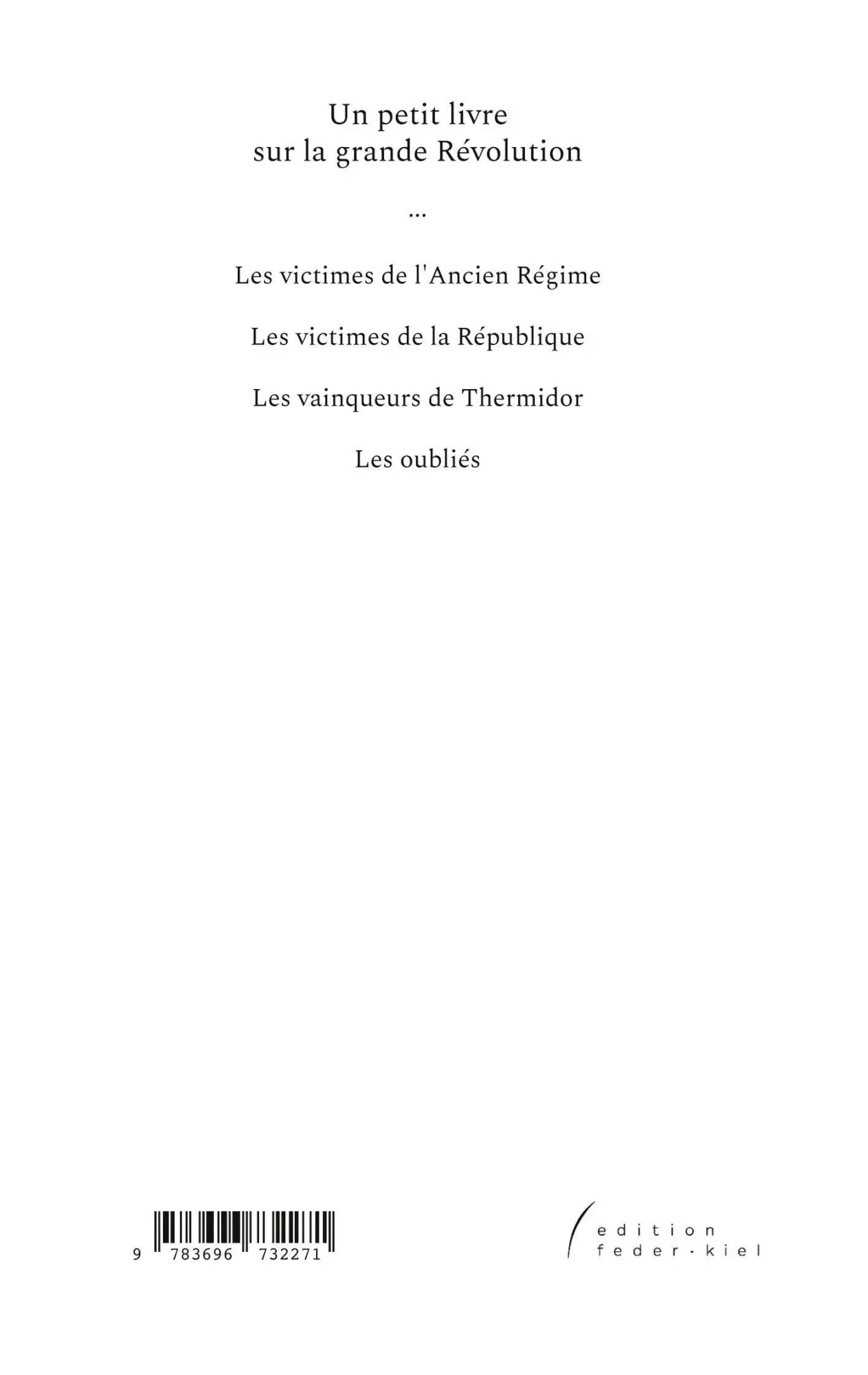 Rückseite: 9783696732271 | République | Jan Knupper | Taschenbuch | Französisch | 2026