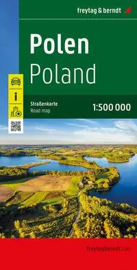 Cover: 9783707922271 | Polen, Straßenkarte 1:500.000, freytag &amp; berndt | Freytag &amp; Berndt