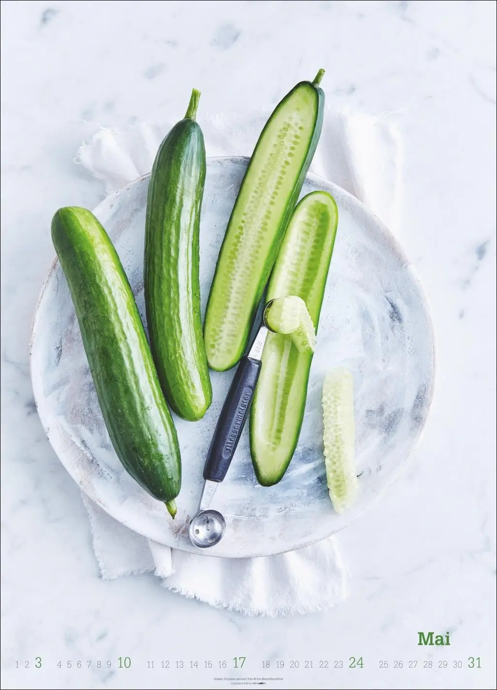 Bild: 9783839902271 | Fresh Food Kalender 2026 | Kalender | Spiralbindung | 14 S. | Deutsch