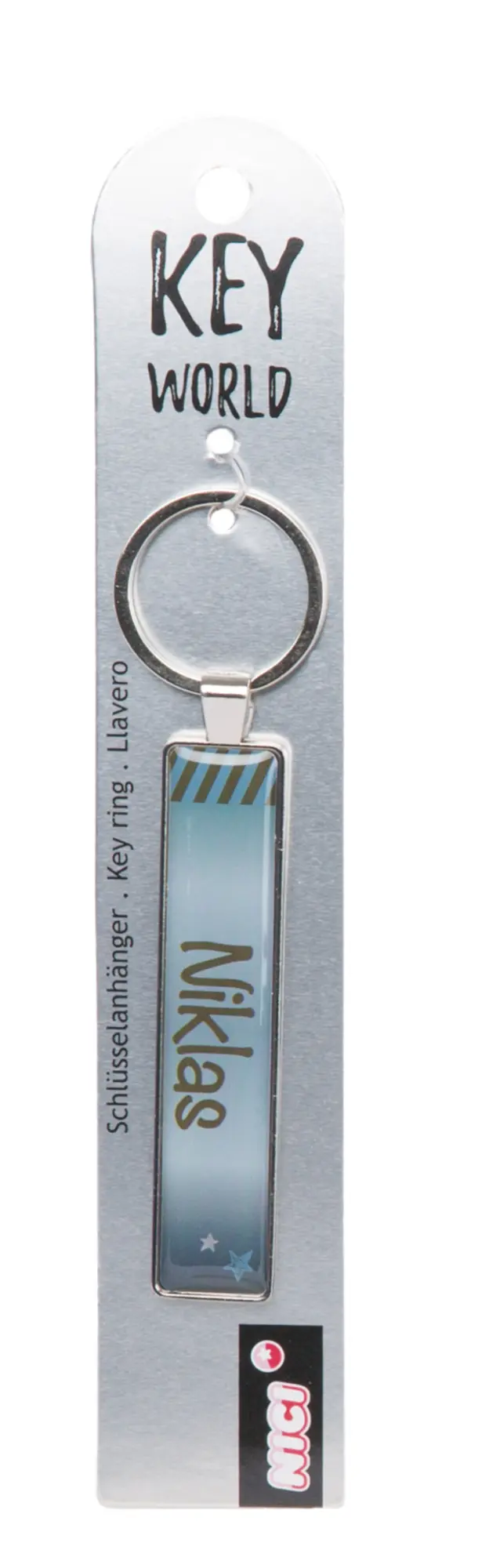 Cover: 4012390462371 | Nici 46237 Schlüsselanhänger metall Niklas | Key World Concept | 46237