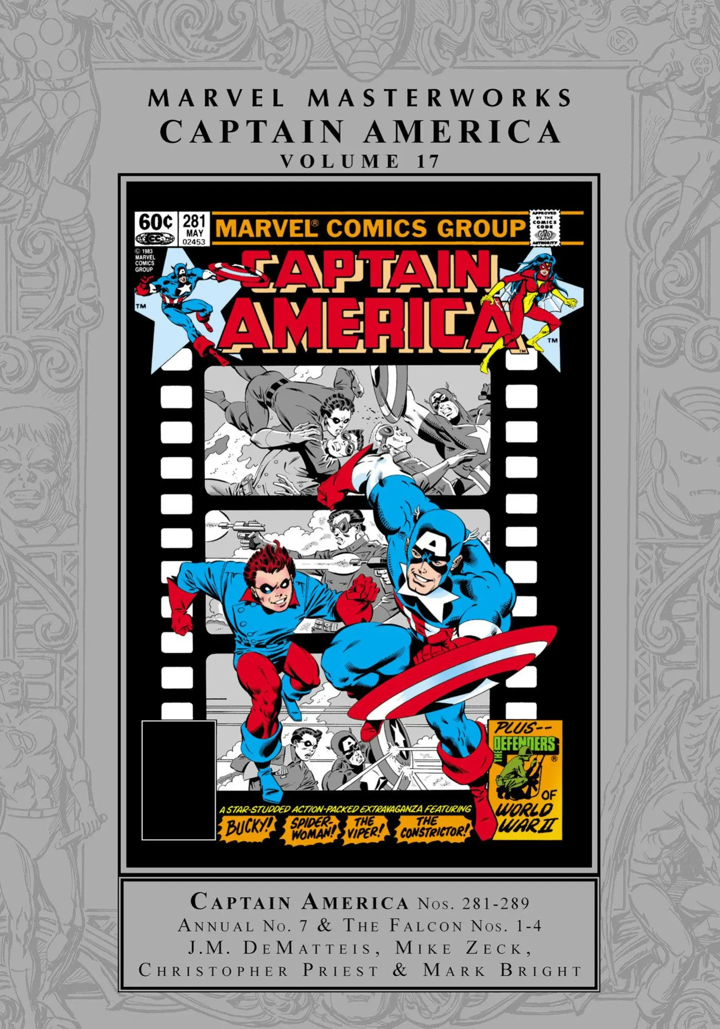 Cover: 9781302962371 | Marvel Masterworks: Captain America Vol. 17 | J M Dematteis (u. a.)