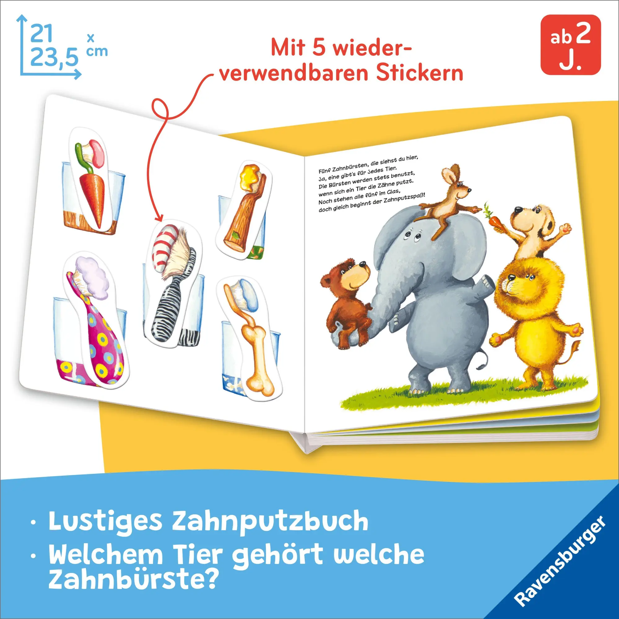 Bild: 9783473422371 | Zähne putzen! Schrubbdiwupp | Bernd Penners | Buch | 16 S. | Deutsch
