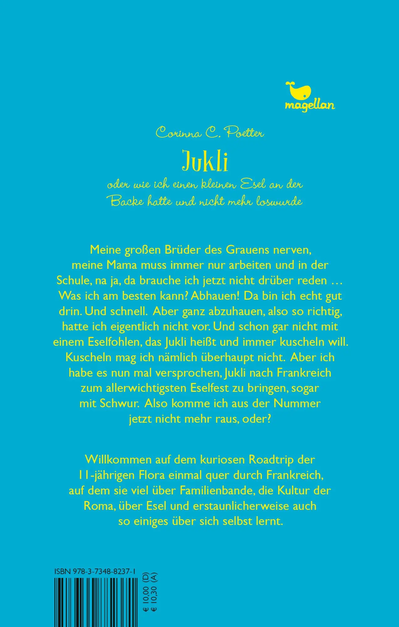 Rückseite: 9783734882371 | Jukli oder wie ich einen kleinen Esel an der Backe hatte und nicht...