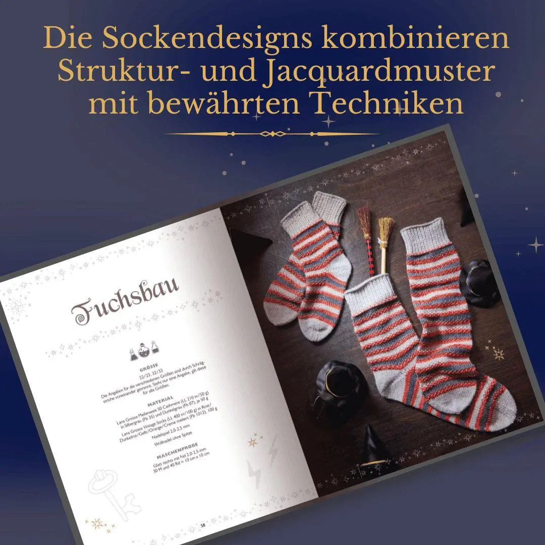 Bild: 9783735872371 | Magische Socken stricken | Karin Pfeifer (u. a.) | Buch | 128 S.