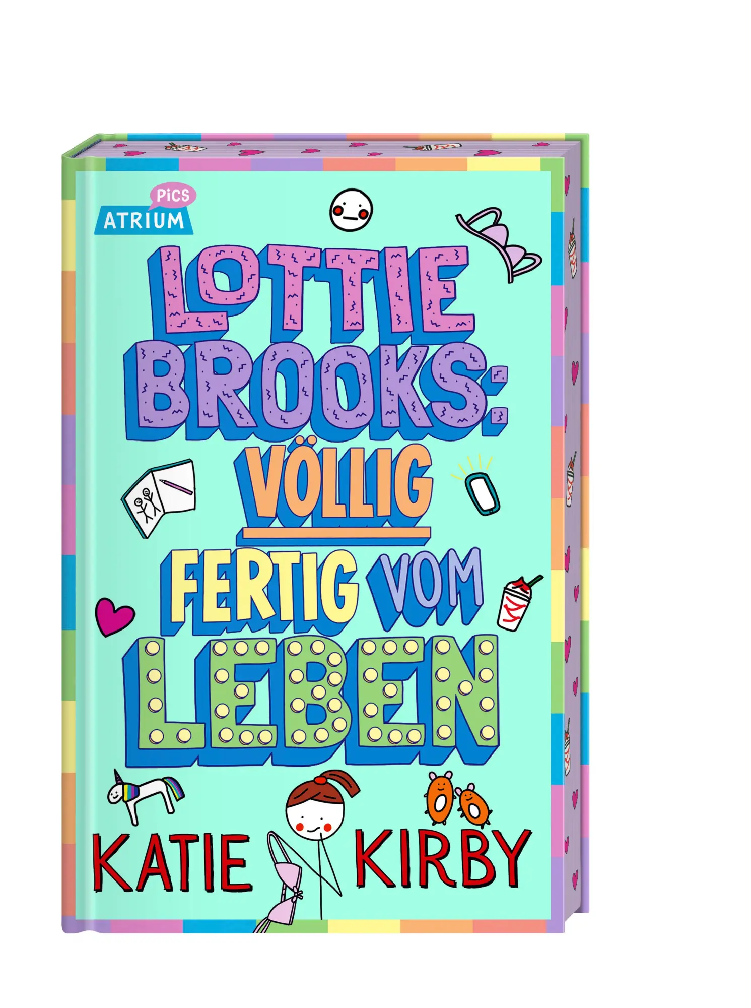 Cover: 9783855352371 | Lottie Brooks: Völlig fertig vom Leben | Katie Kirby | Buch | 304 S.