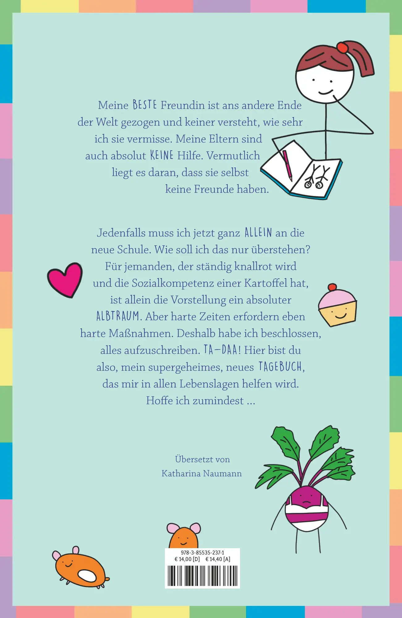 Rückseite: 9783855352371 | Lottie Brooks: Völlig fertig vom Leben | Katie Kirby | Buch | 304 S.