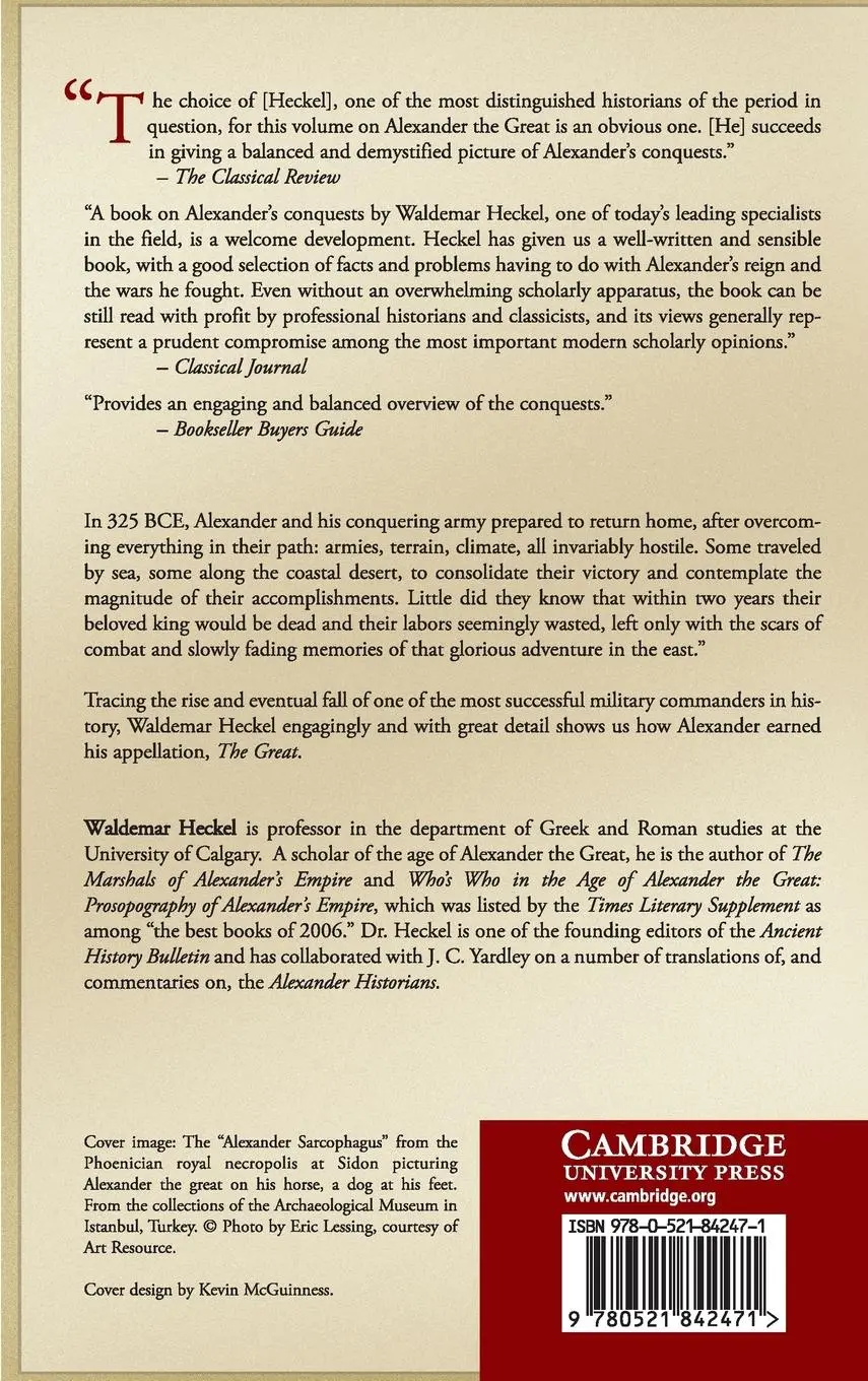 Rückseite: 9780521842471 | The Conquests of Alexander the Great | Waldemar Heckel | Buch | 2016