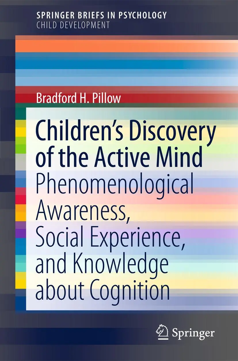 Cover: 9781461422471 | Children's Discovery of the Active Mind | Bradford H. Pillow | Buch