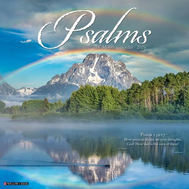 Cover: 9781549252471 | Psalms 2026 Wall Calendar | Willow Creek Press | Kalender | Englisch