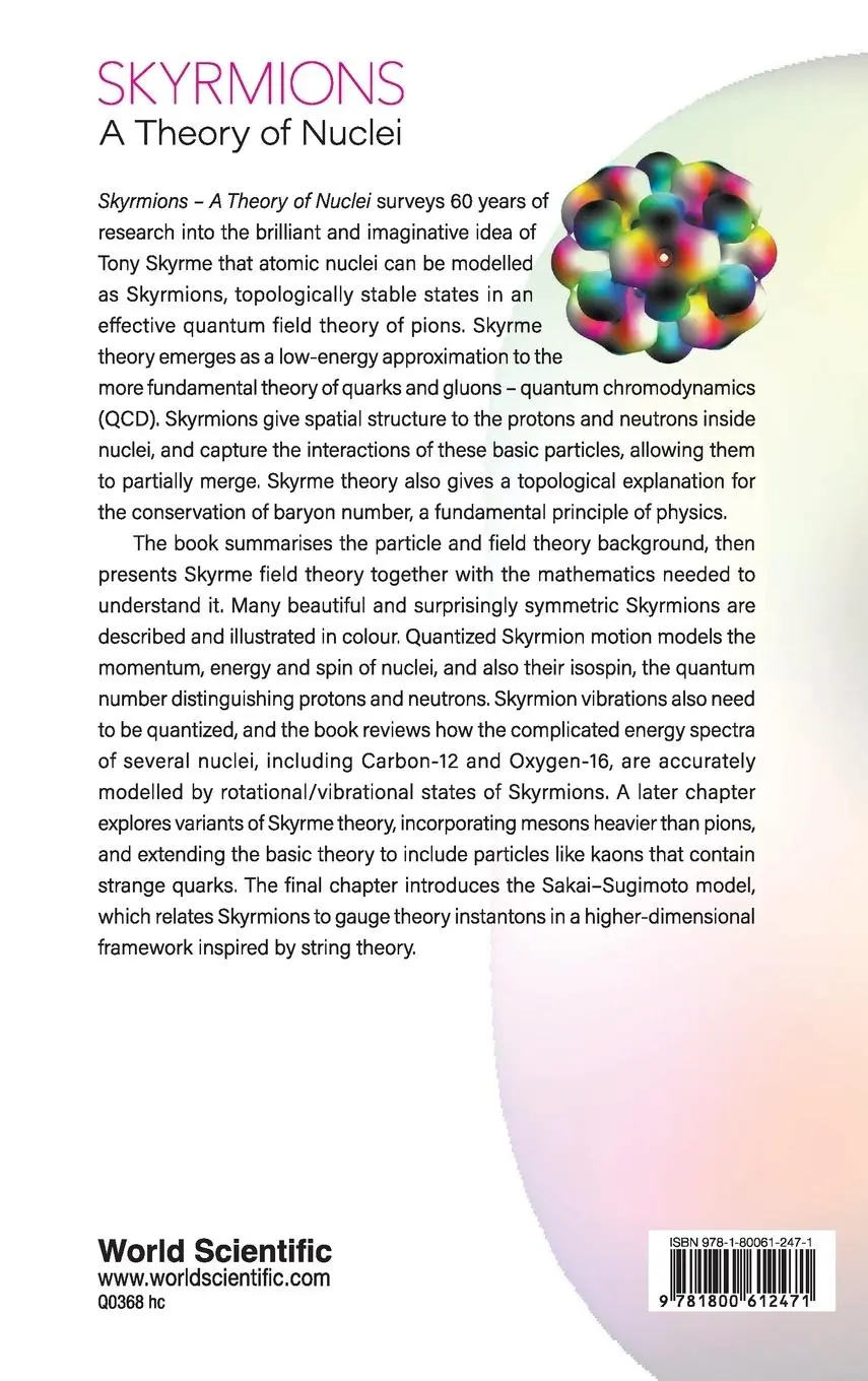 Rückseite: 9781800612471 | SKYRMIONS - A THEORY OF NUCLEI | Nicholas S Manton | Buch | Englisch