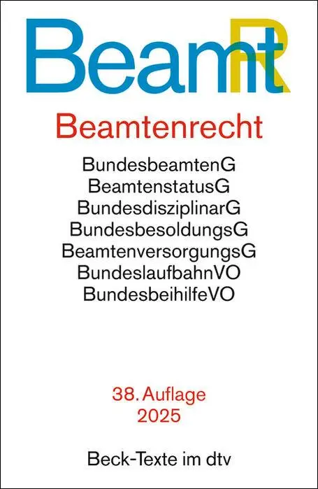 Cover: 9783423532471 | Beamtenrecht | Rechtsstand: 1. Januar 2025 | Taschenbuch | 661 S.