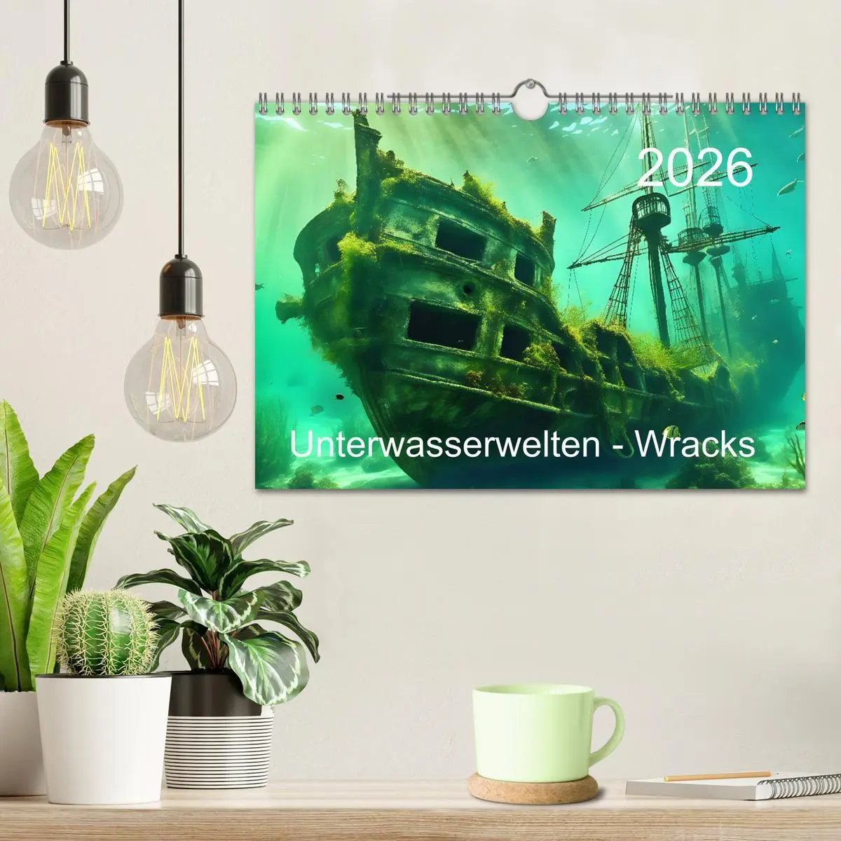 Bild: 9783457292471 | Unterwasserwelt der Wracks 2026 (Wandkalender 2026 DIN A4 quer),...