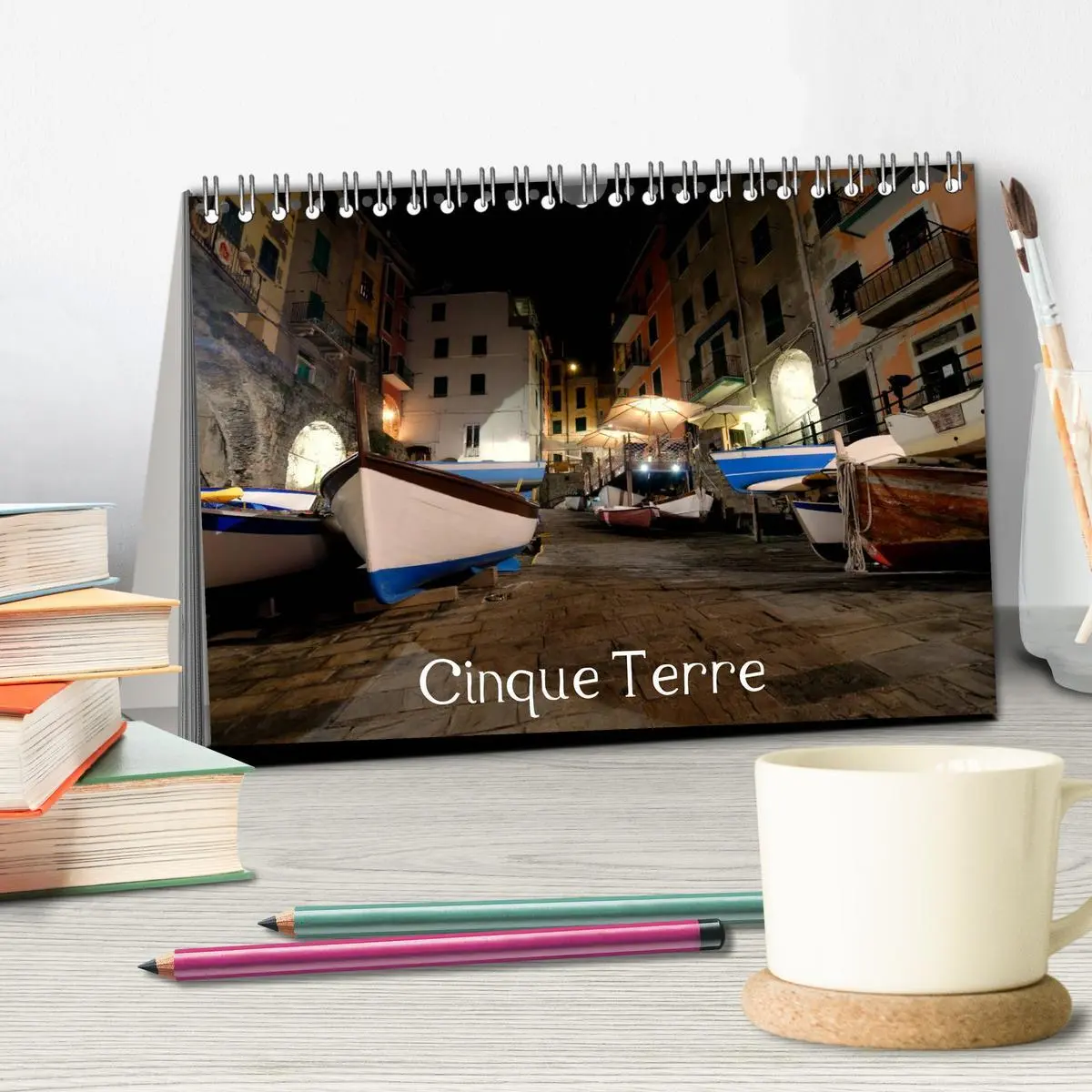 Bild: 9783516142471 | Cinque Terre (Tischkalender 2026 DIN A5 quer), CALVENDO Monatskalender