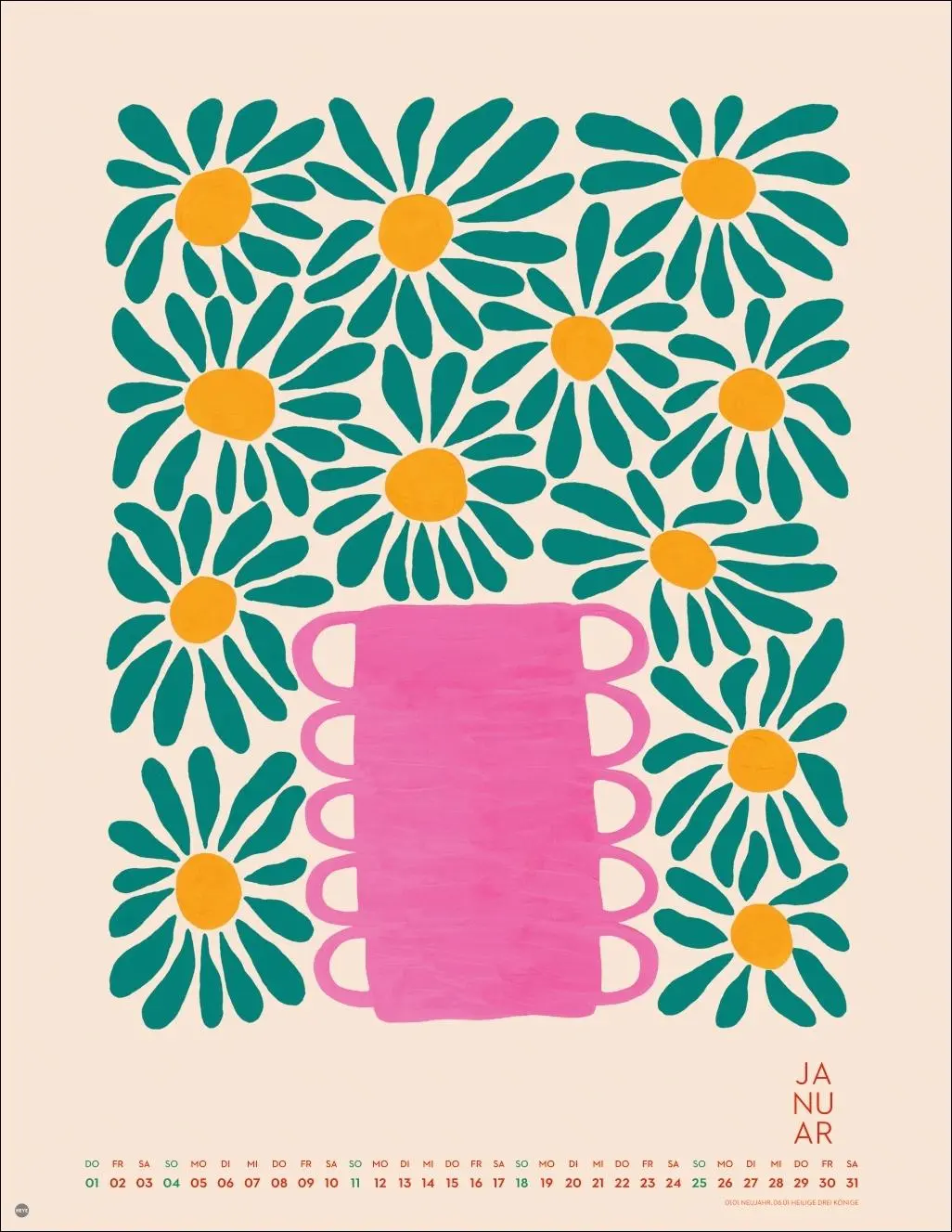 Bild: 9783756412471 | Liv Lee: Floral Prints 2026 | Liv Lee | Kalender | Spiralbindung