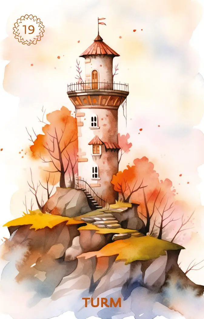 Bild: 4250375102571 | Autumn´s Embrace Lenormand DE - 38 Lenormand-Karten und Booklet | Buch