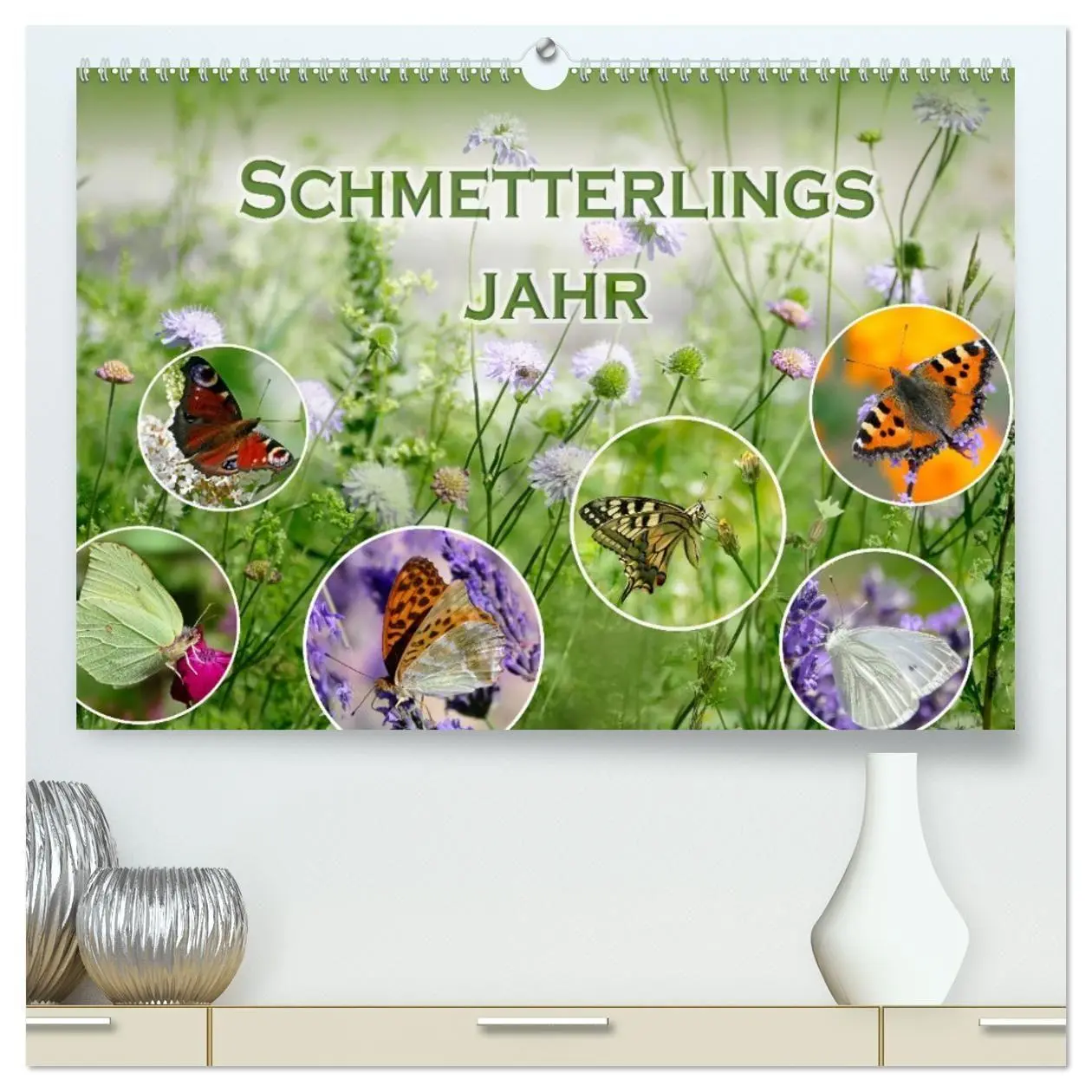 Cover: 9783457422571 | Schmetterlingsjahr (hochwertiger Premium Wandkalender 2026 DIN A2...