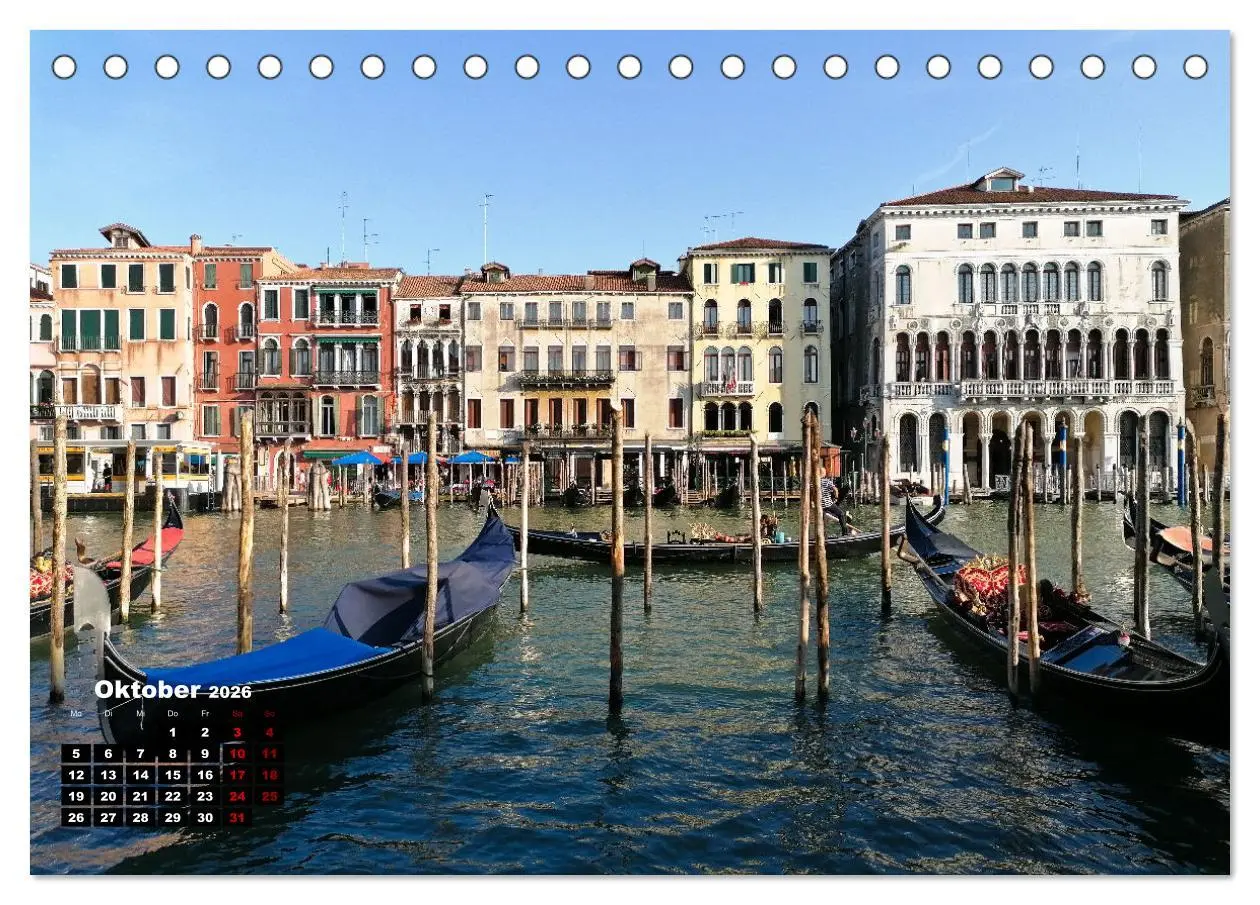 Bild: 9783457662571 | Venedig - Perle in der Lagune (Tischkalender 2026 DIN A5 quer),...
