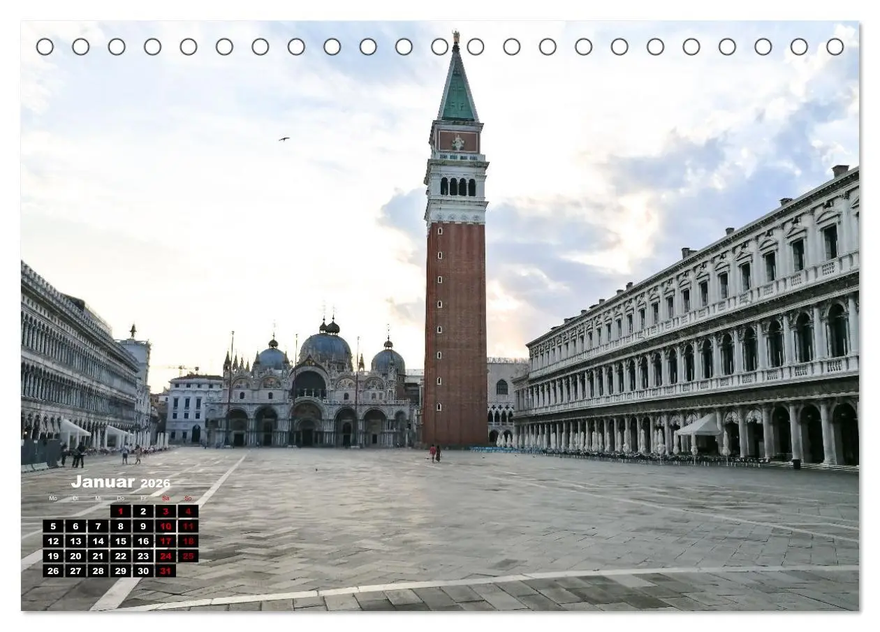 Bild: 9783457662571 | Venedig - Perle in der Lagune (Tischkalender 2026 DIN A5 quer),...