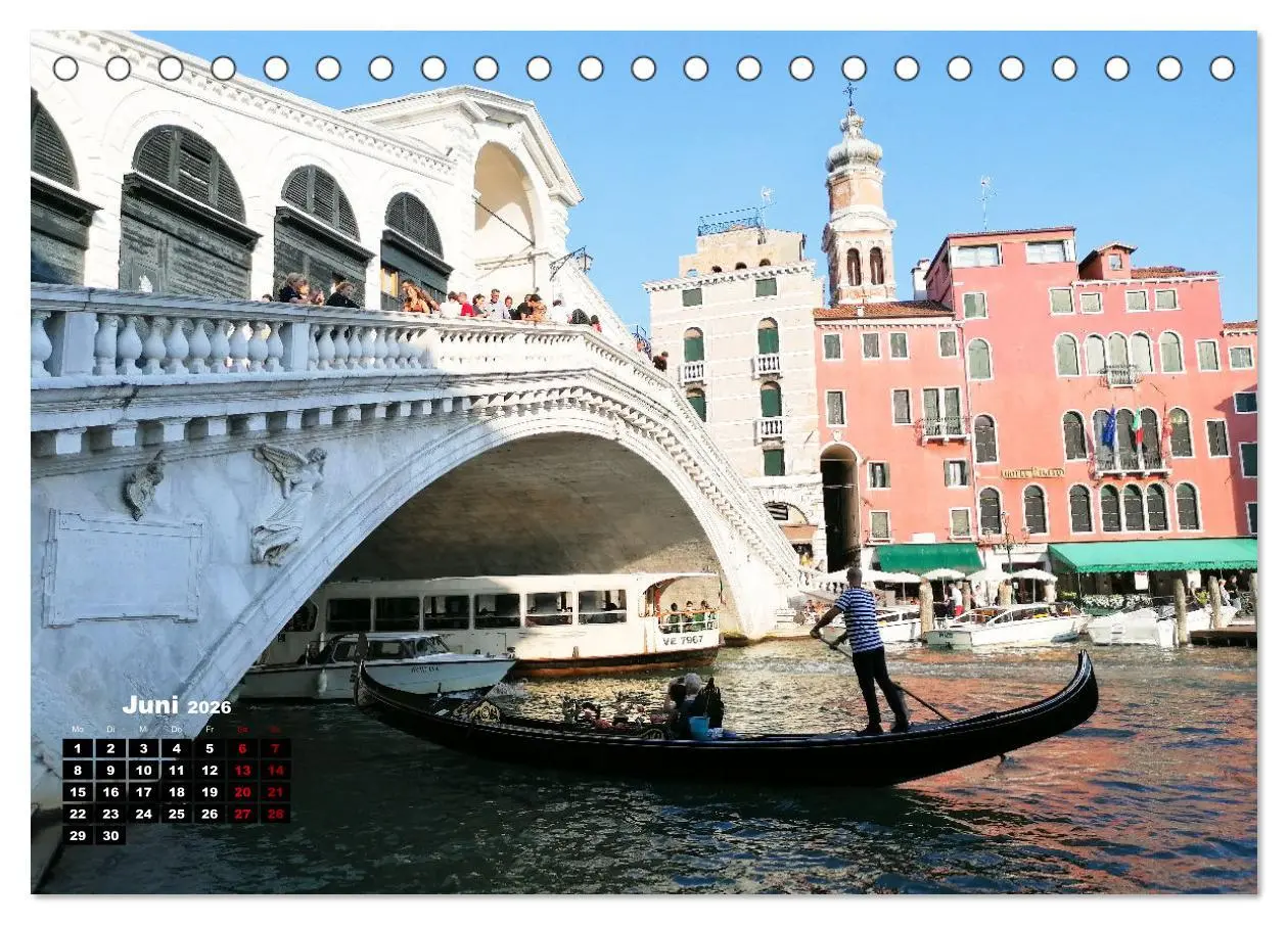 Bild: 9783457662571 | Venedig - Perle in der Lagune (Tischkalender 2026 DIN A5 quer),...