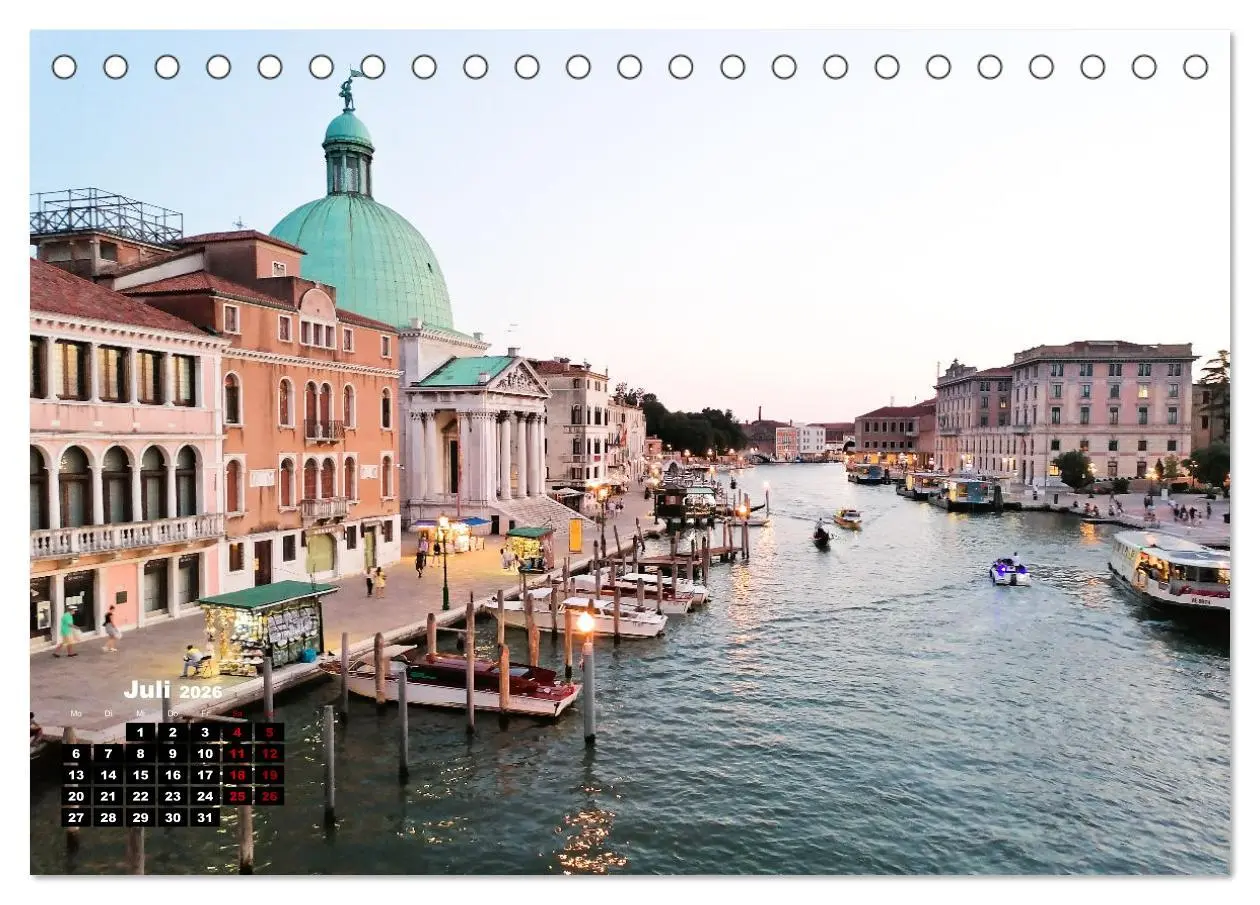 Bild: 9783457662571 | Venedig - Perle in der Lagune (Tischkalender 2026 DIN A5 quer),...