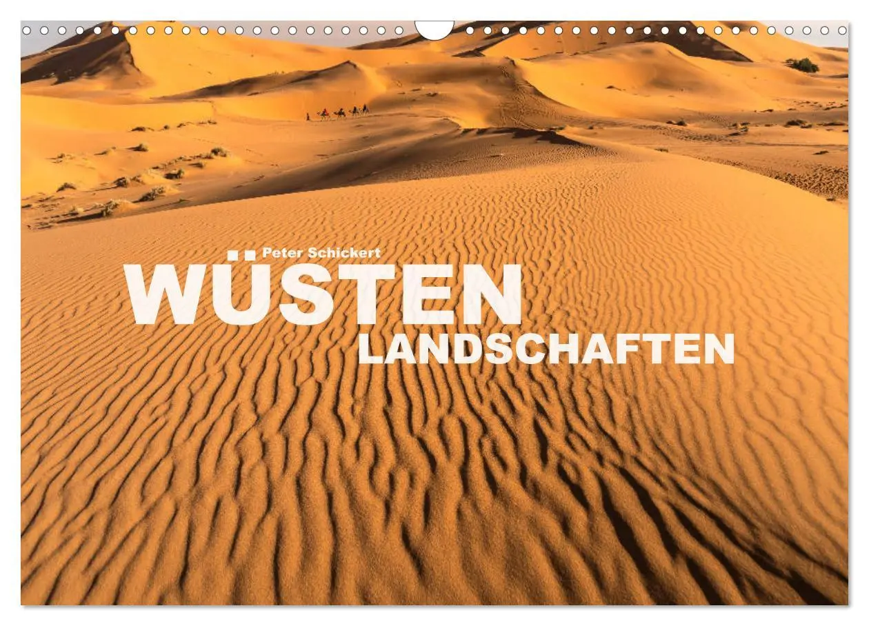 Cover: 9783457802571 | Wüstenlandschaften (Wandkalender 2026 DIN A3 quer), CALVENDO...