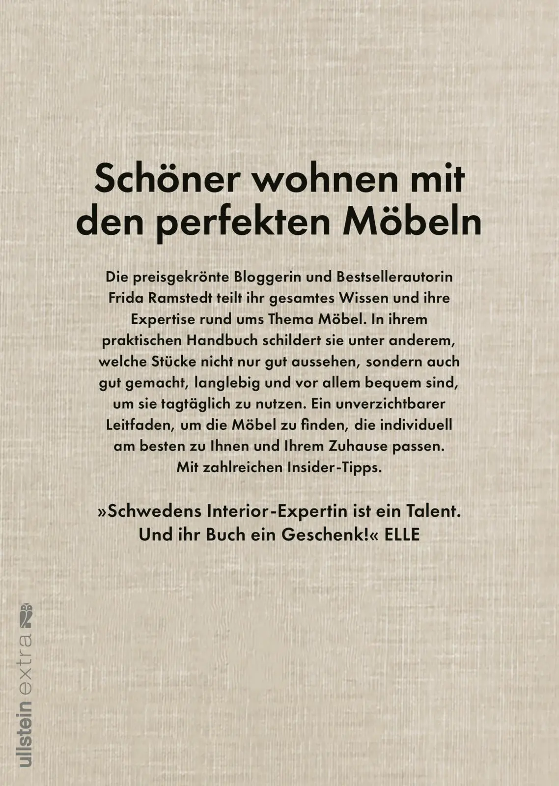 Rückseite: 9783864932571 | Das Möbel-Handbuch | Frida Ramstedt | Taschenbuch | 368 S. | Deutsch