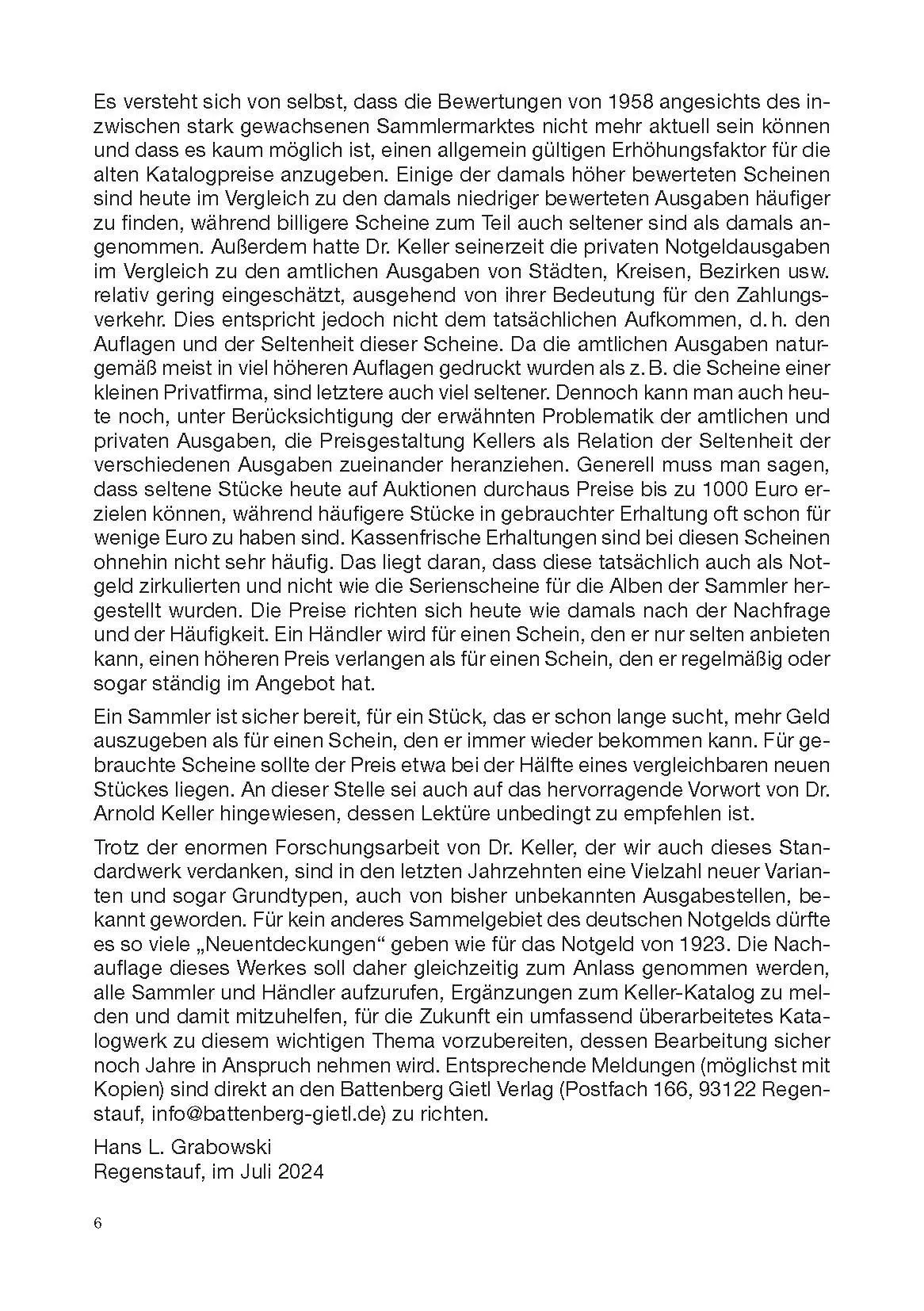 Bild: 9783866462571 | Deutsches Notgeld / Das Notgeld der deutschen Inflation 1923 | Keller