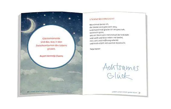 Bild: 9783987002571 | Leben unter einem guten Stern | Worte voller Glück und Segen | Buch