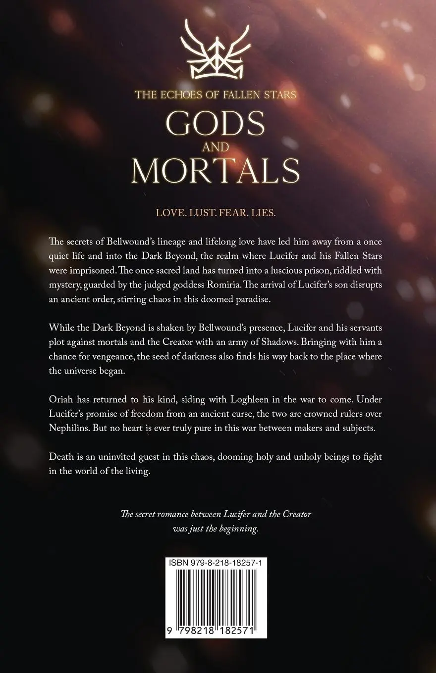 Rückseite: 9798218182571 | The Echoes of Fallen Stars | Gods and Mortals | J. D. Netto | Buch