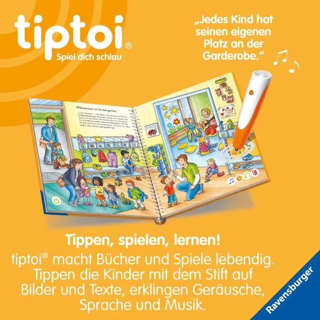 Bild: 9783473492671 | tiptoi® Mein Wörter-Bilderbuch Kindergarten | Sandra Grimm | Buch