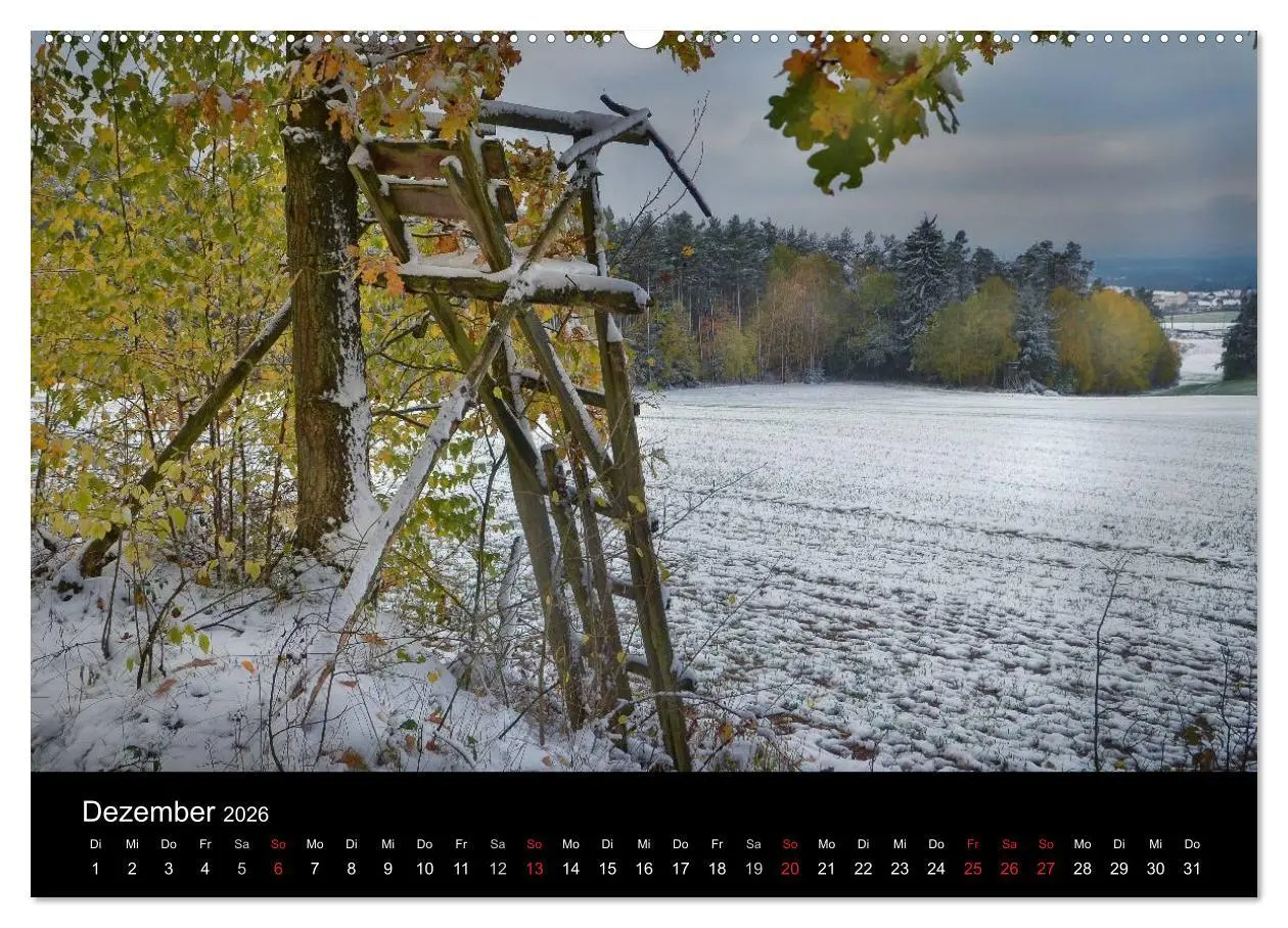 Bild: 9783516122671 | Kanzelkalender 2026 (Wandkalender 2026 DIN A2 quer), CALVENDO...