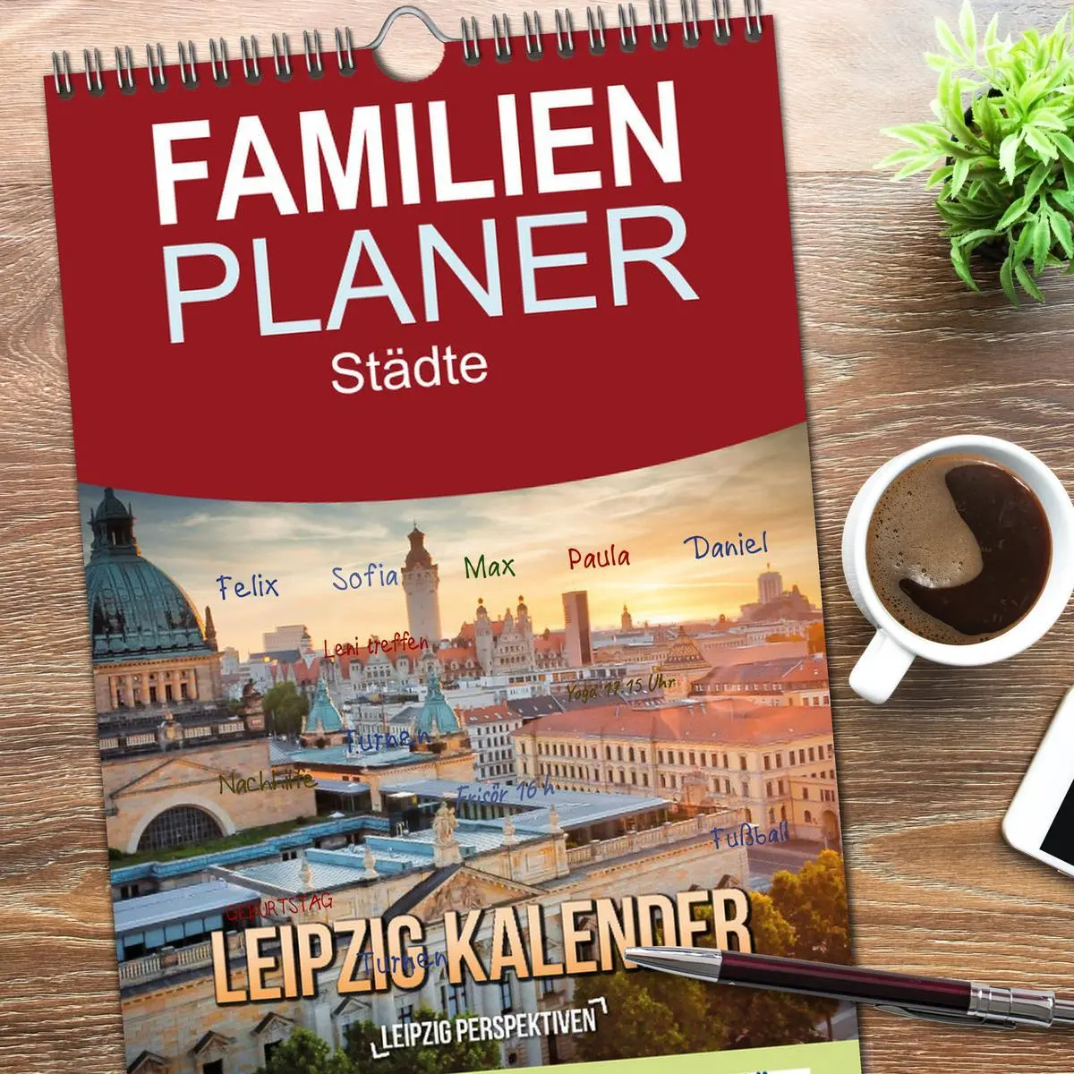 Bild: 9783516502671 | Familienplaner 2026 - Leipzig Kalender Perspektiven mit 5 Spalten...