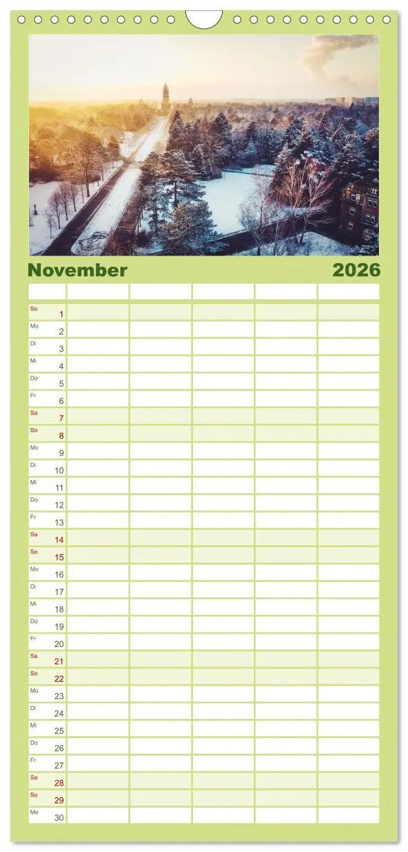 Bild: 9783516502671 | Familienplaner 2026 - Leipzig Kalender Perspektiven mit 5 Spalten...