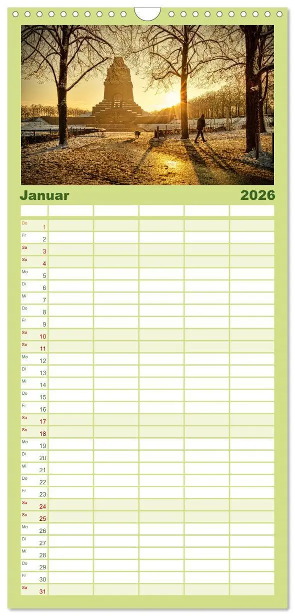 Bild: 9783516502671 | Familienplaner 2026 - Leipzig Kalender Perspektiven mit 5 Spalten...