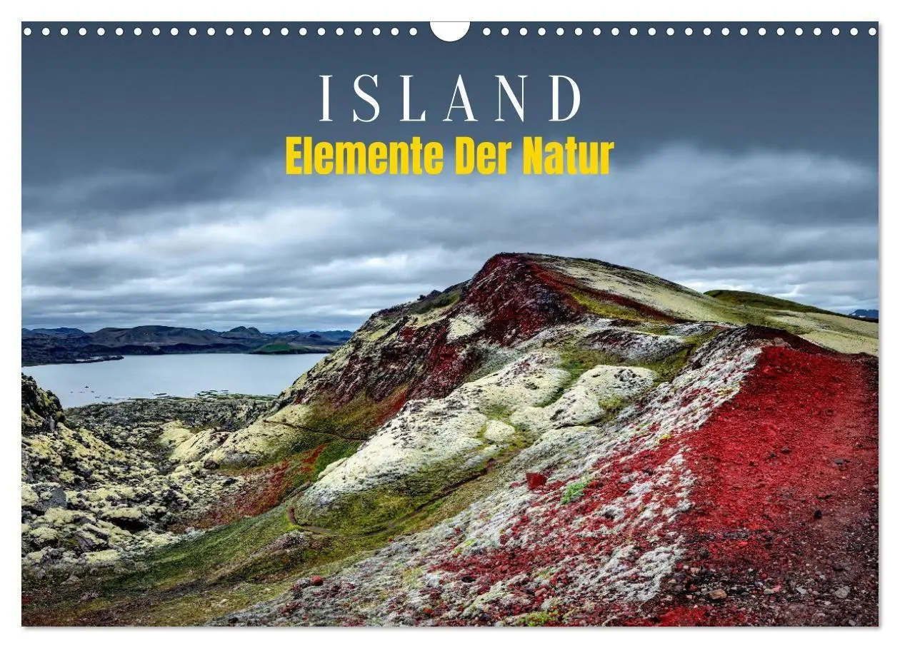 Cover: 9783516672671 | Island - Elemente der Natur (Wandkalender 2026 DIN A3 quer),...