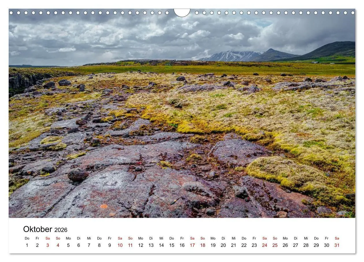 Bild: 9783516672671 | Island - Elemente der Natur (Wandkalender 2026 DIN A3 quer),...
