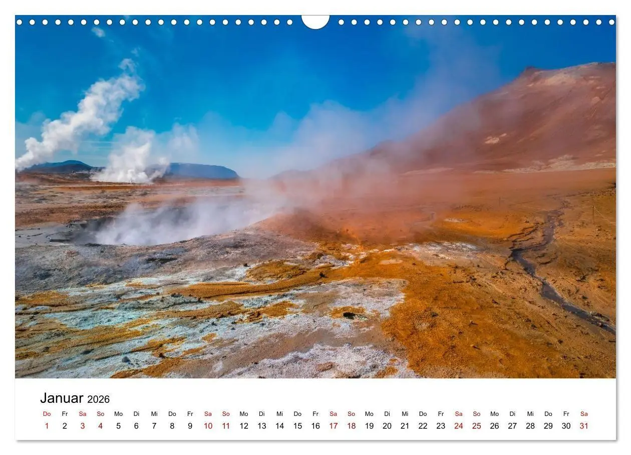 Bild: 9783516672671 | Island - Elemente der Natur (Wandkalender 2026 DIN A3 quer),...