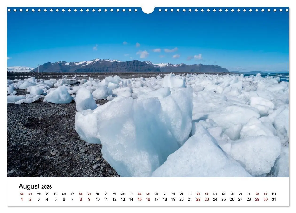 Bild: 9783516672671 | Island - Elemente der Natur (Wandkalender 2026 DIN A3 quer),...