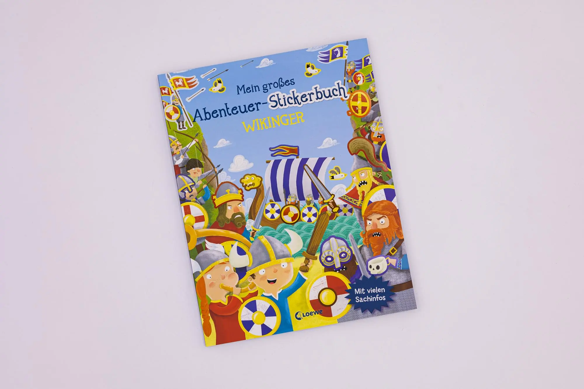 Bild: 9783743212671 | Mein großes Abenteuer-Stickerbuch - Wikinger | Joshua George | Buch