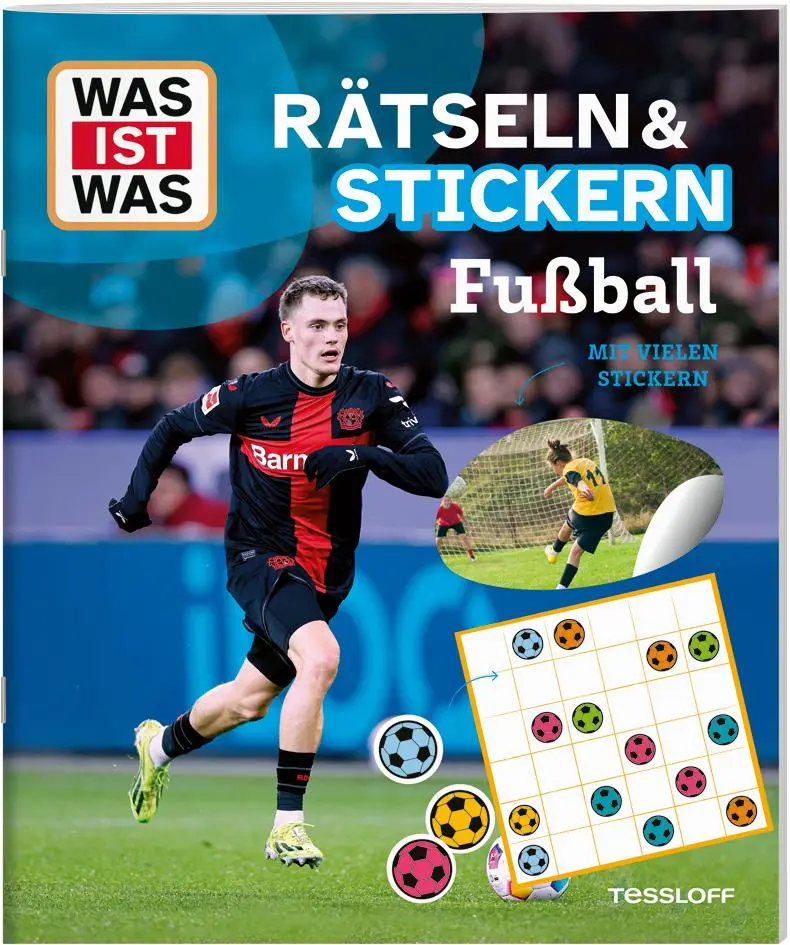 Cover: 9783788622671 | WAS IST WAS Rätseln und Stickern: Fußball | KG | Broschüre | 24 S.