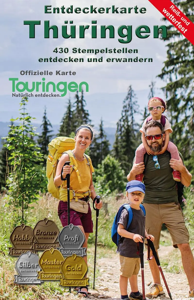 Cover: 9783869732671 | Entdeckerkarte Thüringen | mbH | (Land-)Karte | Deutsch | 2024