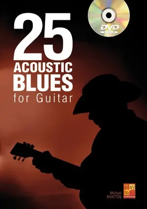 Cover: 3555111402771 | 25 Acoustic Blues For Guitar | Buch + DVD | 2015 | EAN 3555111402771