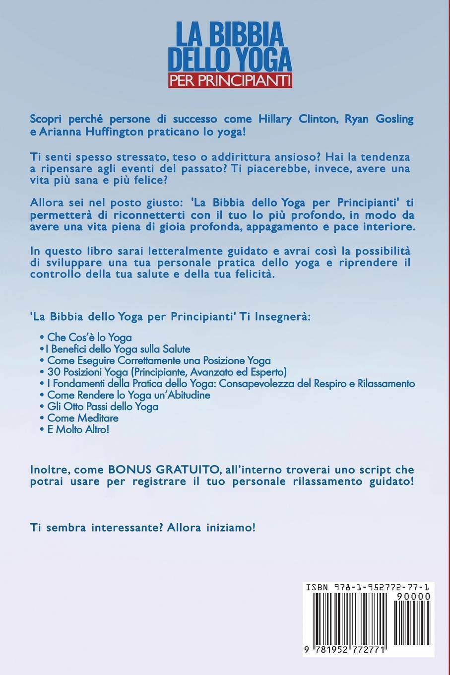 Rückseite: 9781952772771 | La Bibbia Dello Yoga Per Principianti | Charice Kiernan | Taschenbuch